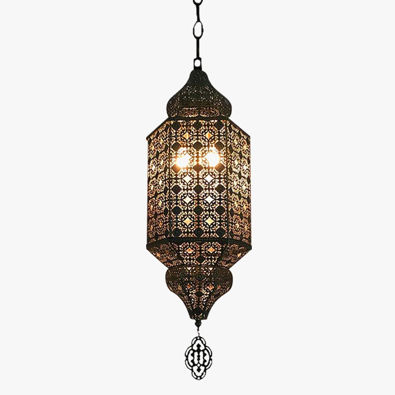 retro Thaise kroonluchter in Arabische stijl voor restaurant en bar