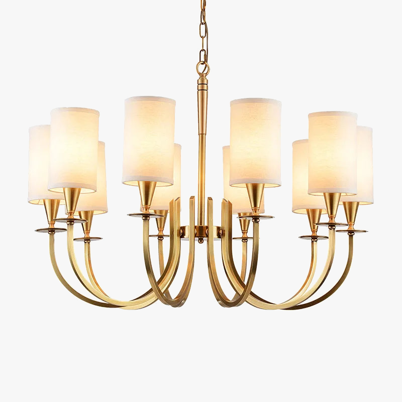 Handgemaakte heldere landelijke scandinavische lamp