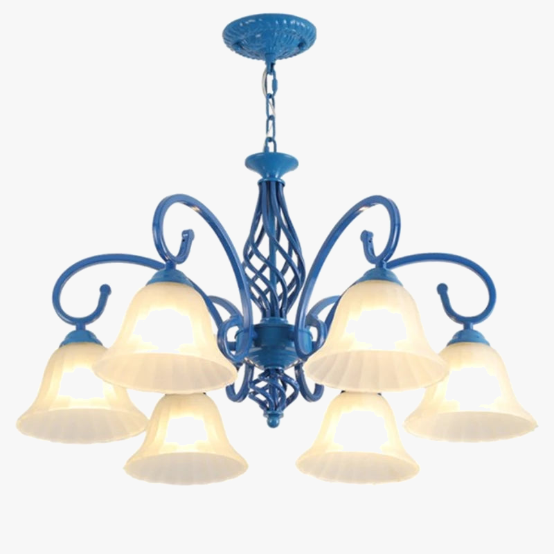 Elegante hanglamp van smeedijzer