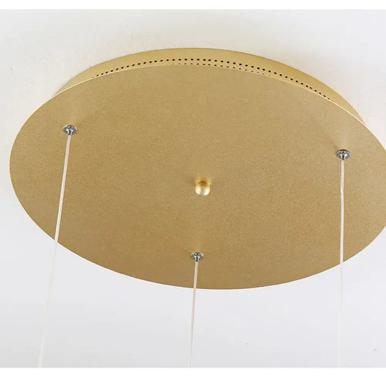 Lustre Villa Moderne Minimaliste Luxe créatif tournant escalier long