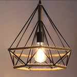 lustre style industriel vintage