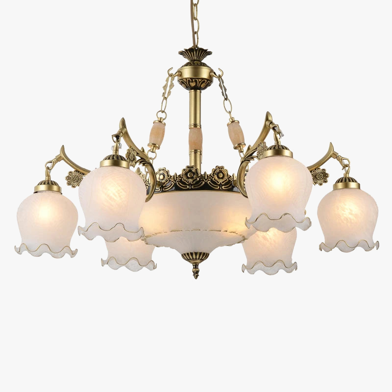 Elegante vintage art deco hanglamp