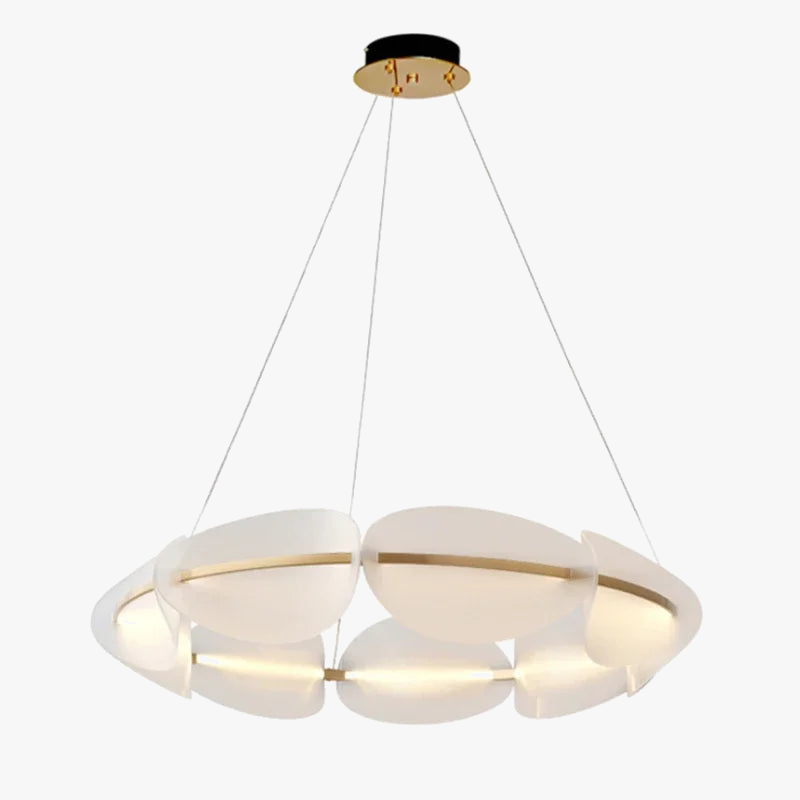 Moderne LED kroonluchters acryl hanglamp voor woonkamer bronzen kroonluchter slaapkamer hanglampen binnenverlichting