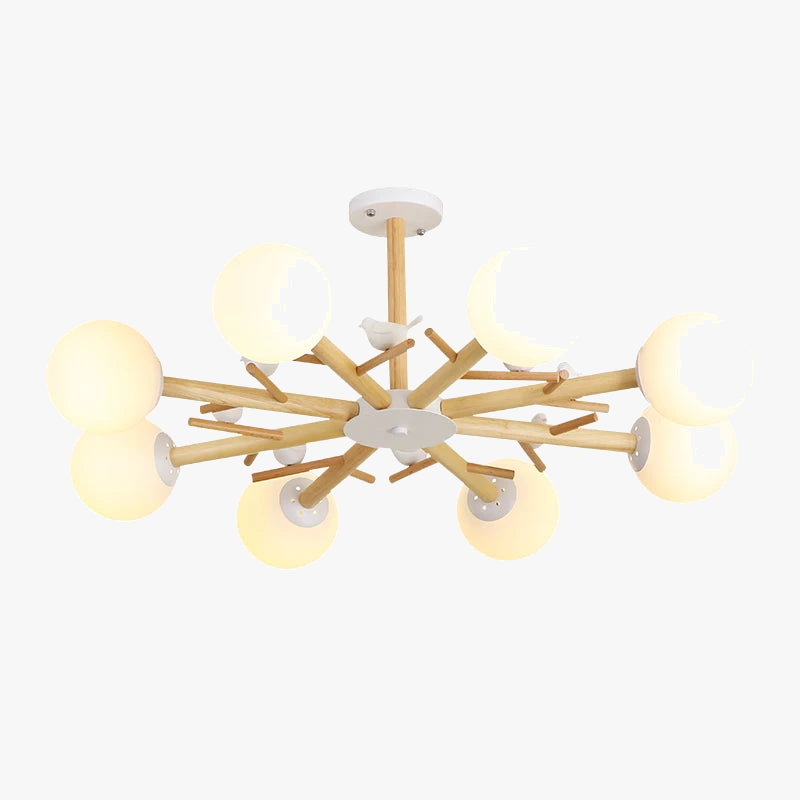 Elegant Scandinavisch design hangende kroonluchters