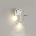 Nolvety Applique 2 Led Luminaires Confortables Intelligents Blanc / Blanc Chaud (2700-3500K)