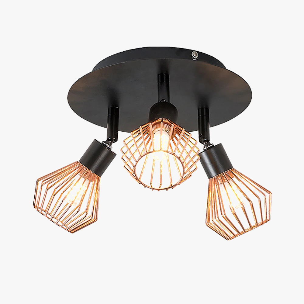 Moderne Scandinavische LED-plafondlamp G9