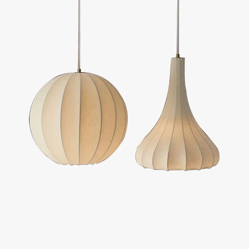 Scandinavische Wabi Sabi LED hanglamp verlichting voor minimalistische woonkamer zijden kroonluchter bar eetkamer slaapkamer loft hanglamp verlichting
