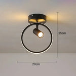 Plafonnier LED au Design Nordique