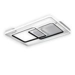 Plafonnier Led Design Noir Et Blanc Luminaire Chambre