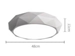 Plafonnier Led Géométrique Diamant Luminaire Chambre