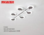 Plafonnier Led Moderne Rond Barres 6 Lampes / Chaude Luminaire Chambre