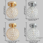 Plafonnier Led Sphère Métallique Palaos Luminaire Chambre
