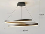 Plafonnier Led Suspendu En Spirale Au Design Moderne | Luminnaire Lucciano