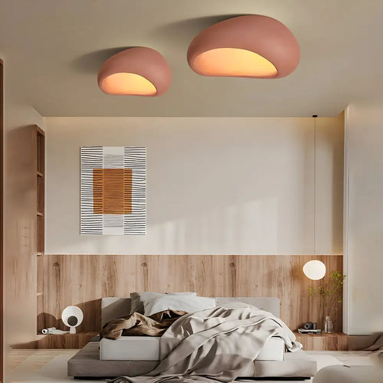plafonnier minimaliste wabi sabi
