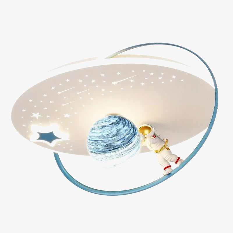 Verlichte plafondlamp voor kinderkamer