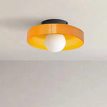 Plafonnier Vintage en Verre