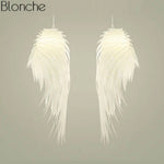 Plume Led Romantique Suspendue Luminaire Chambre