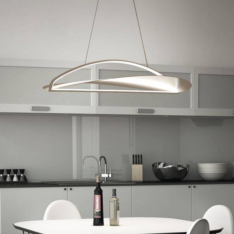 Moderne elegante en lichte kroonluchter