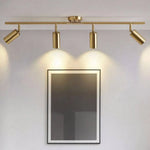 Spot Led Rond Moderne Doré Luminaire Chambre