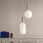 Suspension Charlise En Verre Contemporain I Luminaire Chambre