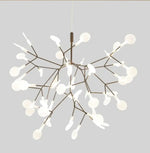 Suspension Design Moderne LED Arbre Doré