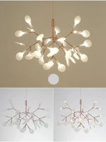 Suspension Design Moderne LED Arbre Doré