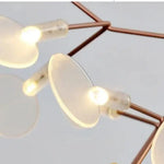 Suspension Design Moderne LED Arbre Doré