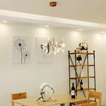 Suspension Design Moderne LED Arbre Doré