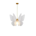 Suspension Led Butterfly Moderne Blanche Luminaire Chambre