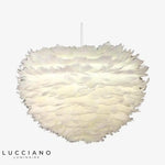 Suspension Led Fleur Moderne Blanc / 30Cm Luminaire Chambre