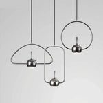 Suspension Led Industrielle Chromée Luminaire Doré