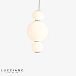 Suspension Led Julene Perles Modernes Luminaire Chambre