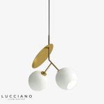 Suspension Led Métal Design Cerise Luminaire Chambre