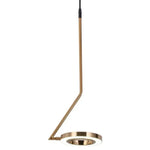 Suspension Led Ronde En Métal Bony Luminaire Chambre