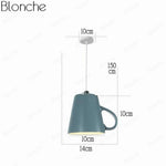 Suspension Led Tasse Inversée Q Luminaire Chambre