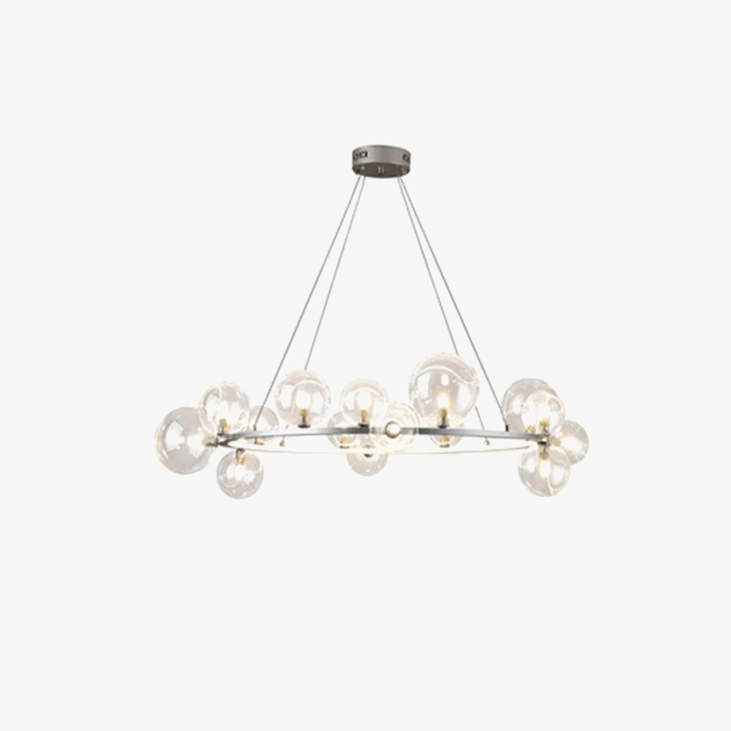 design hanglamp bubbel van glas creatief modern