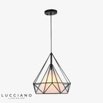 Suspension Nordique Birdcage Design Luminaire Chambre