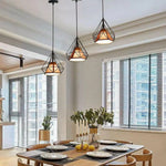 Suspension Nordique Birdcage Design Luminaire Chambre