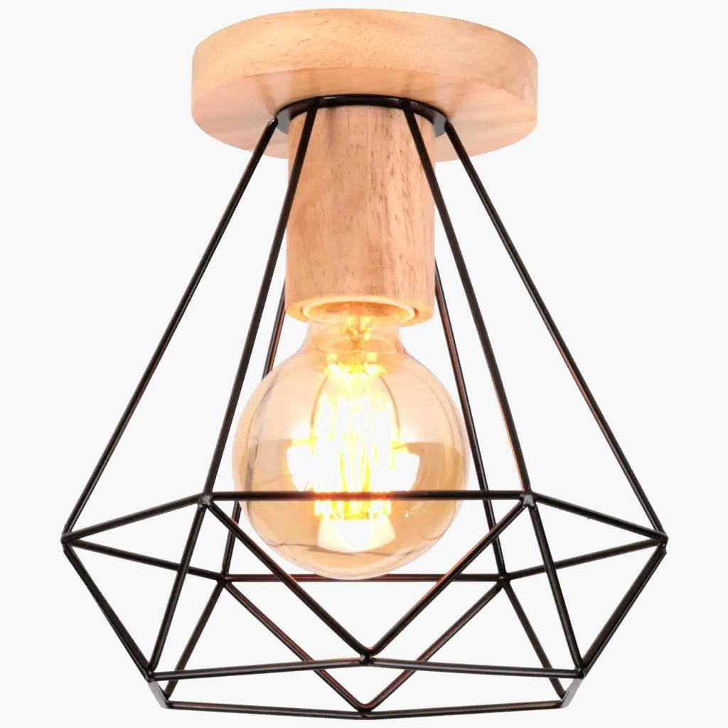 Elegante metalen hanglamp in Scandinavische stijl