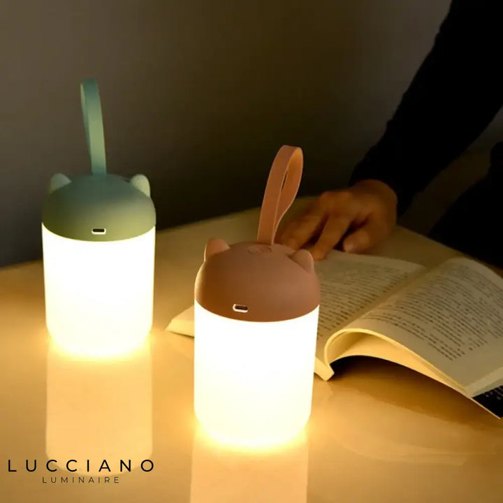 Veilleuse Tactile Led Portable Et Rechargeable Par Usb Veilleuse Chat