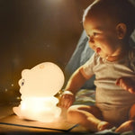 Veilleuses dinosaure Led en Silicone pour bébé