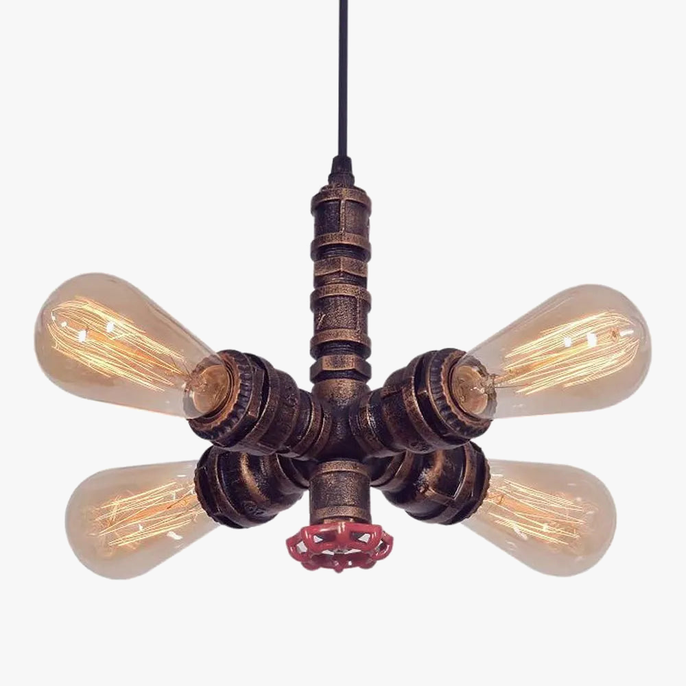 Retro industriële metalen hanglamp vintage