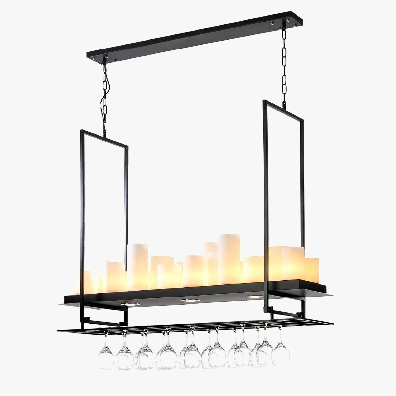 Elegante vintage LED-kroonluchters