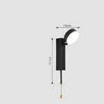 Voici La Version Transformée: Applique Murale Design Led Élégante Moderne Rectangulaire Noir
