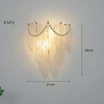 Voici Le Nouveau Titre: Applique Murale Led Moderne Design Élégant Lumière Plume 3 Couches /