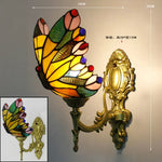 Voici Le Nouveau Titre: Applique Murale Tiffany Papillon Lumière Authentique A3 Chambre