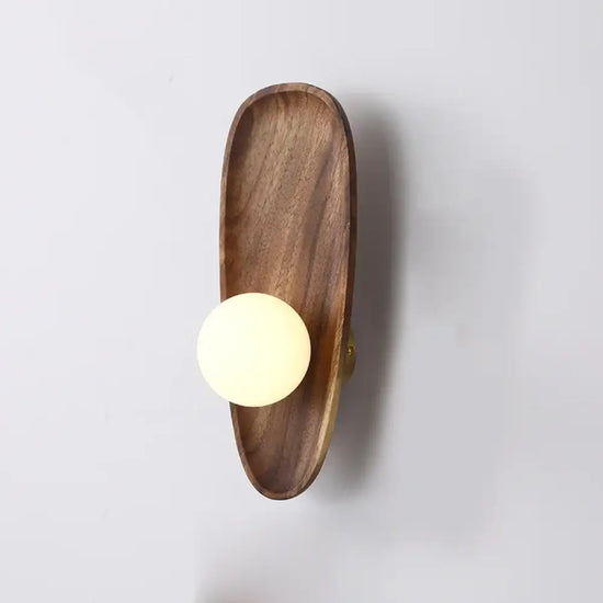 Voici Le Titre Transformé: Applique Murale Bois Vintage Élégante Contemporaine Chambre