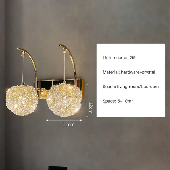 Voici Le Titre Transformé: Applique Murale En Cuivre Élégante Lumineuse Design Têtes De Type