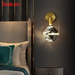 Voici Le Titre Transformé: Applique Murale Led Cristal Élégant Lumineux. Chambre
