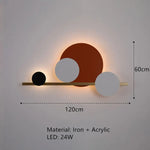Voici Le Titre Transformé: Applique Murale Led Design Élégante Intérieur Contemporain A2 Chambre